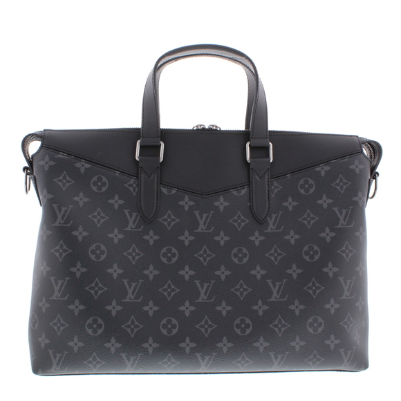 Louis Vuitton Monogram Eclipse Briefcase Explorer Black - Picture 2 of 7
